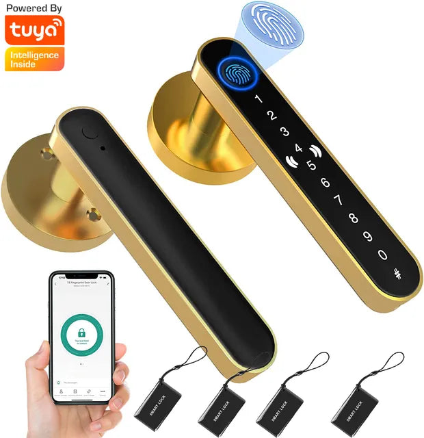 SecureTouch™ Smart Fingerprint Door Lock